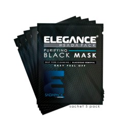 Elegance Black Mask Bolsitas - 5 Pack