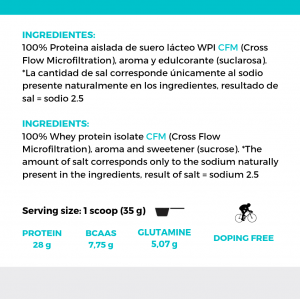 Isolate Whey 100%  1.900 Kg...
